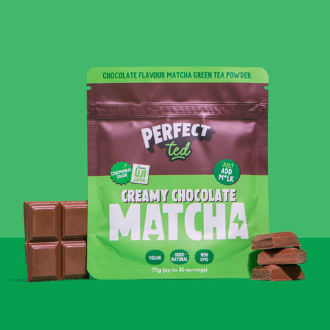 12 x 75g Creamy Chocolate Matcha